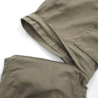 Columbia 2WAY コンバーチブル カーゴパンツ ショートパンツ L オムニシェード OMNI-SHADE 防水 リップストップ Silver Ridge Convertible Pants