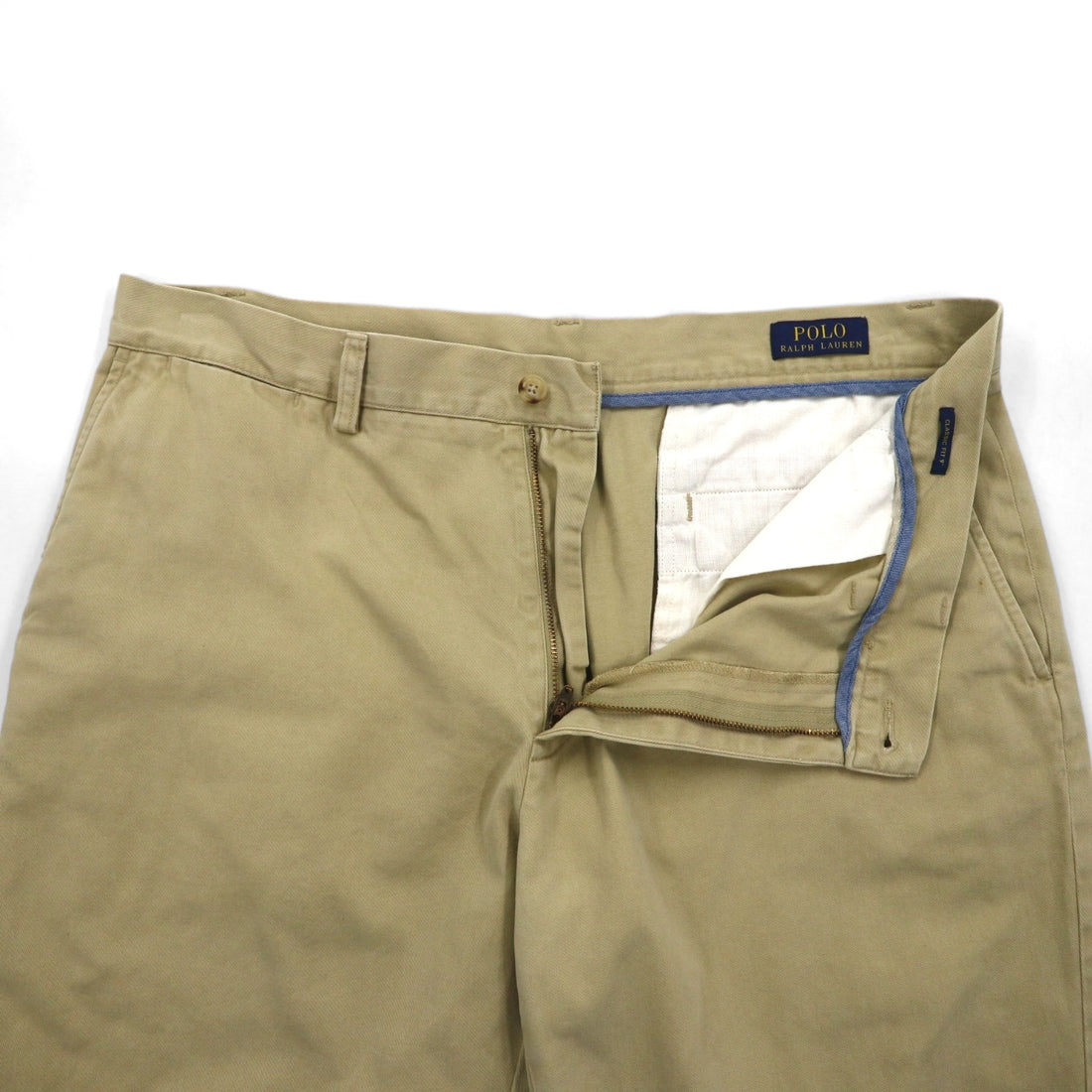 POLO RALPH LAUREN Polo Chino Classic Fit Shorts L Beige Cotton