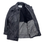 90年代 PELLE STUDIO ( WILSONS ) Thinsulate 中綿 レザーコート カーコート M ブラック レザー ライナー着脱式