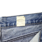 Levi's Made in USA 80's High Rise Tapered Jeans Denim Pants 11 Blue Ice Wash Cotton Button Back 573 White Tab 57902-7206