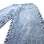 Levi's Made in USA 80's High Rise Tapered Jeans Denim Pants 11 Blue Ice Wash Cotton Button Back 573 White Tab 57902-7206