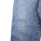 Levi's Made in USA 80's High Rise Tapered Jeans Denim Pants 11 Blue Ice Wash Cotton Button Back 573 White Tab 57902-7206