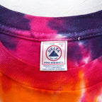 GRATEFUL DEAD ダンシングベア タイダイ ロングスリーブTシャツ ロンT M マルチカラー DELTAボディ グレートフルデッド