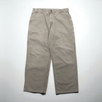 carhartt ウォッシュド ダック ペインターパンツ XL ベージュ コットン B11DES
