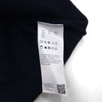 HUGO BOSS Made in Turkey Half Zip Knit Sweater XL Navy Wool