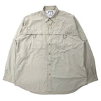 日本然リトテ-古着オンライン-Columbia PFG バハマ II ロングスリーブシャツ フィッシングシャツ XL ベージュ ナイロン UPF 30+ ビッグサイズ BAHAMA II L/S SHIRT FM7106-Columbia PFG Bahama II Long Sleeve Shirt Fishing Shirt XL Beige Nylon UPF 30+ Big Size BAHAMA II L/S SHIRT FM7106