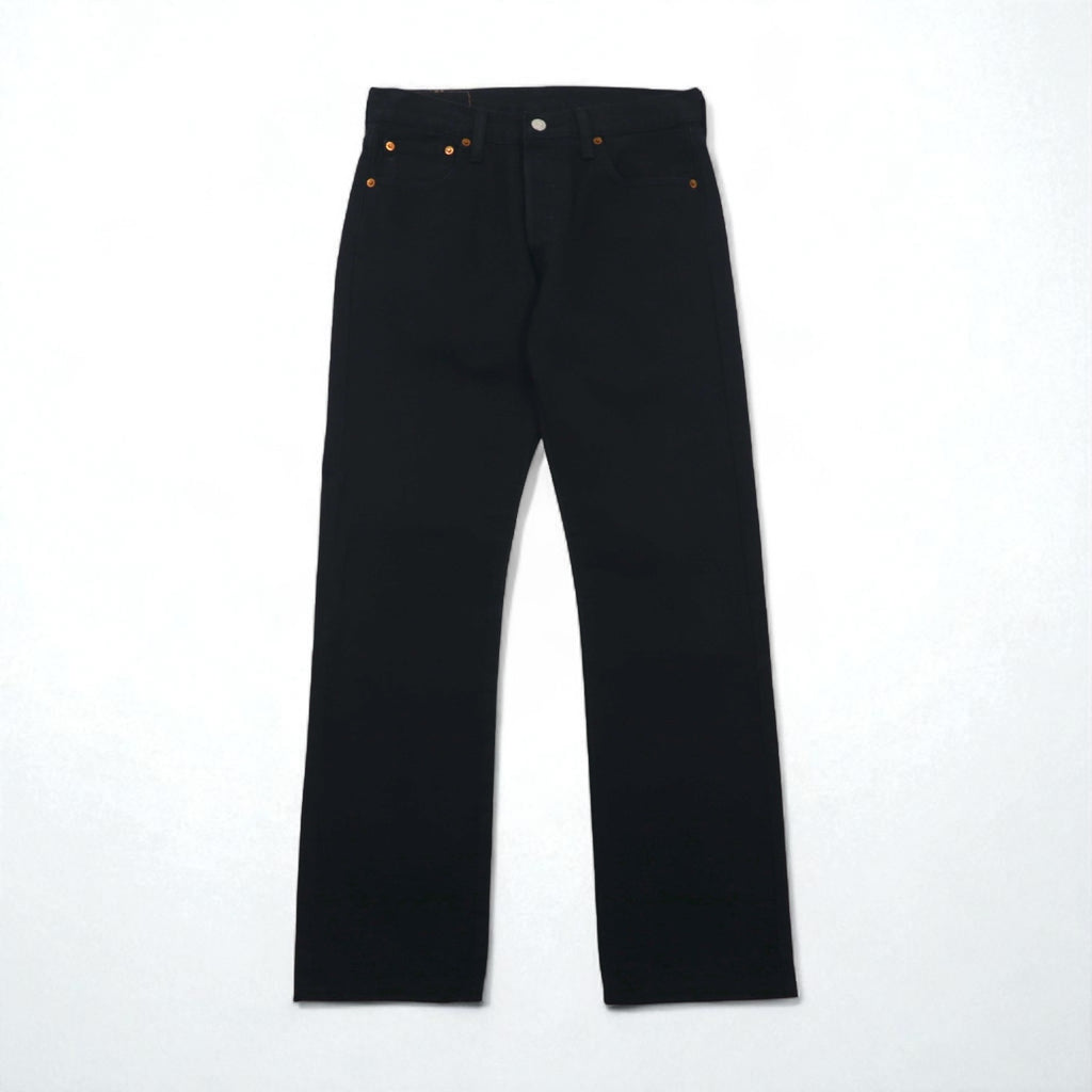 Levi's 501 Denim Jeans, Size Small, Original Fit, Straight, 00501-0166, Big E Leather Patch