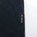 O'NEILL ヨーロッパ製 タートルネック ロングスリーブTシャツ ロンT L ブラック コットン
