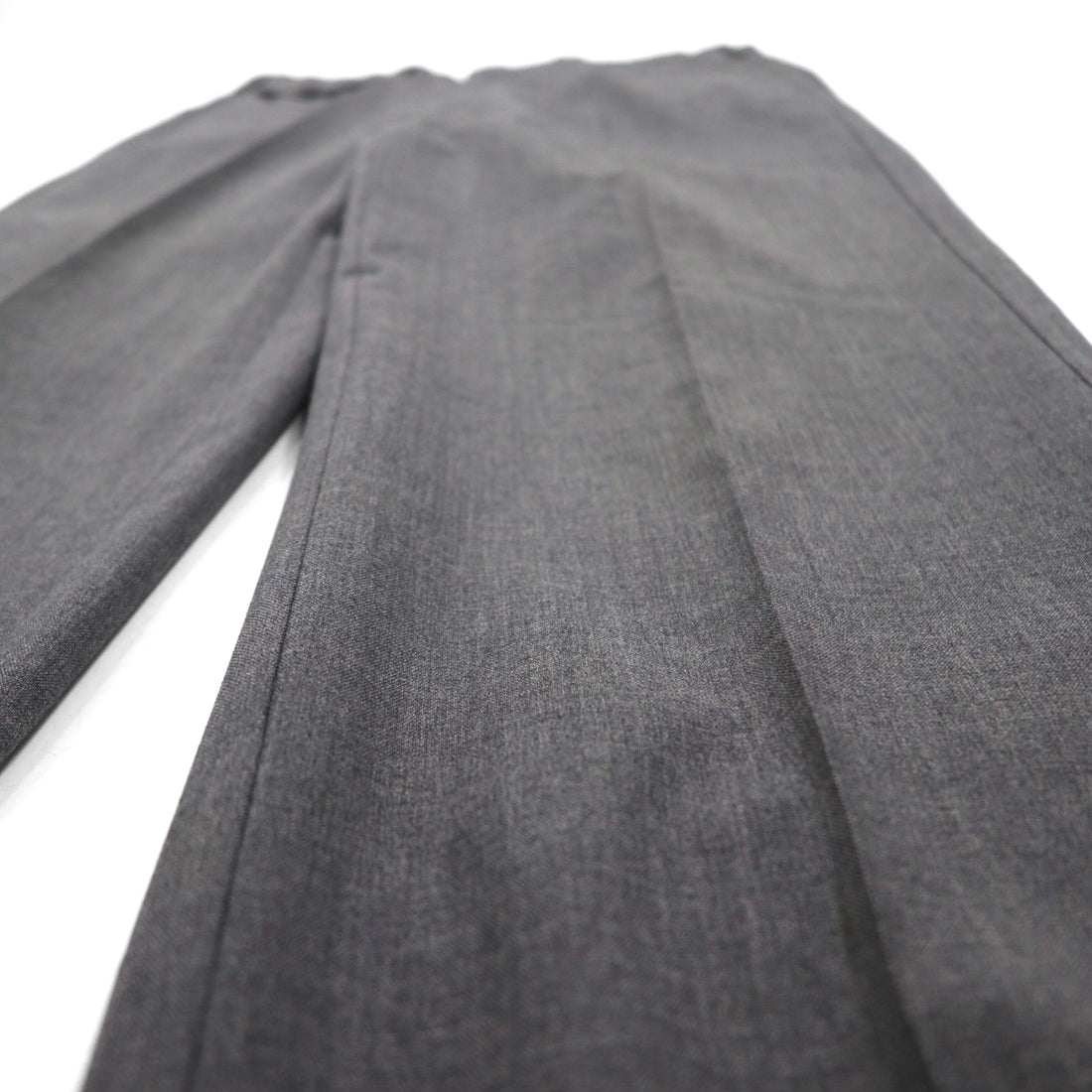 Polo Ralph Lauren 80s Made in Japan Peak Lapel Double-Breasted Suit, Size M, Gray, Gold Buttons