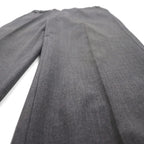 Polo Ralph Lauren 80s Made in Japan Peak Lapel Double-Breasted Suit, Size M, Gray, Gold Buttons