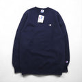 Champion 90s Made in USA Embroidered Tag Sweatshirt, Size M, Navy, Unused, Deadstock
