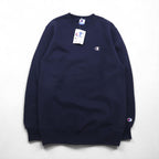 Champion 90s Made in USA Embroidered Tag Sweatshirt, Size M, Navy, Unused, Deadstock