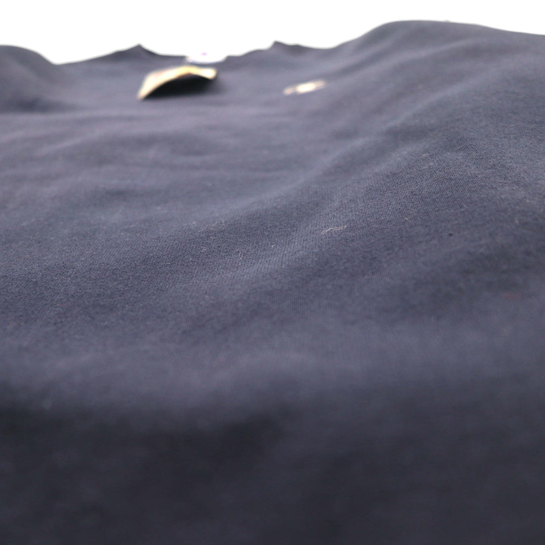Champion 90s Made in USA Embroidered Tag Sweatshirt, Size M, Navy, Unused, Deadstock