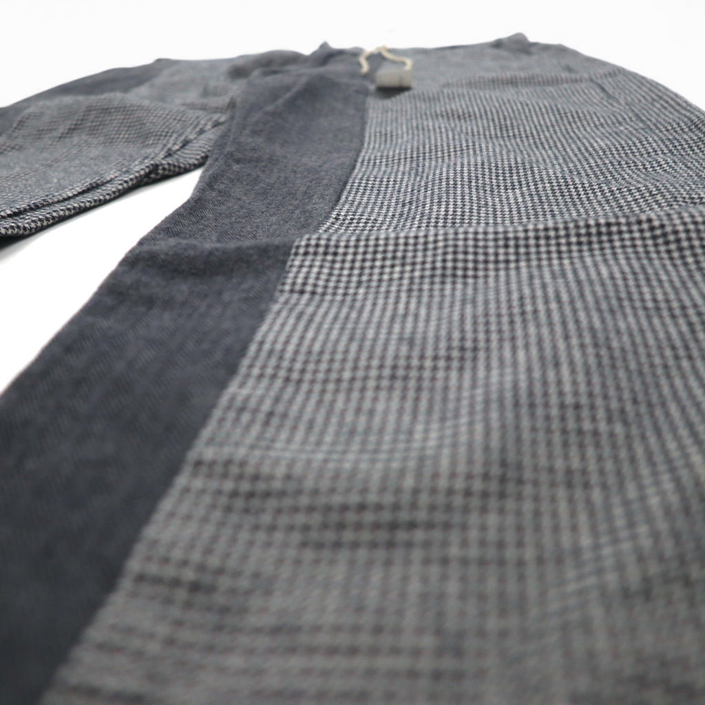 AiE (Nepenthes) 22AW USA Made Crazy Pattern Pants Krazy Pant M Gray Hickory Stripe Herringbone Unused