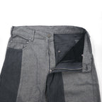 AiE (Nepenthes) 22AW USA Made Crazy Pattern Pants Krazy Pant M Gray Hickory Stripe Herringbone Unused