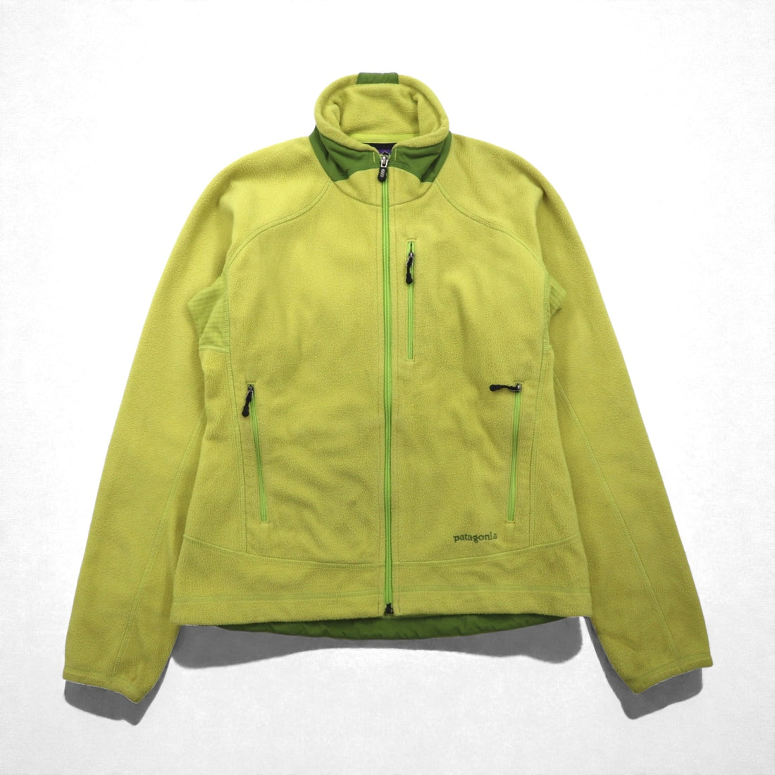 Patagonia Regulator R4 Polartec Fleece Jacket, Medium, Green, 25725