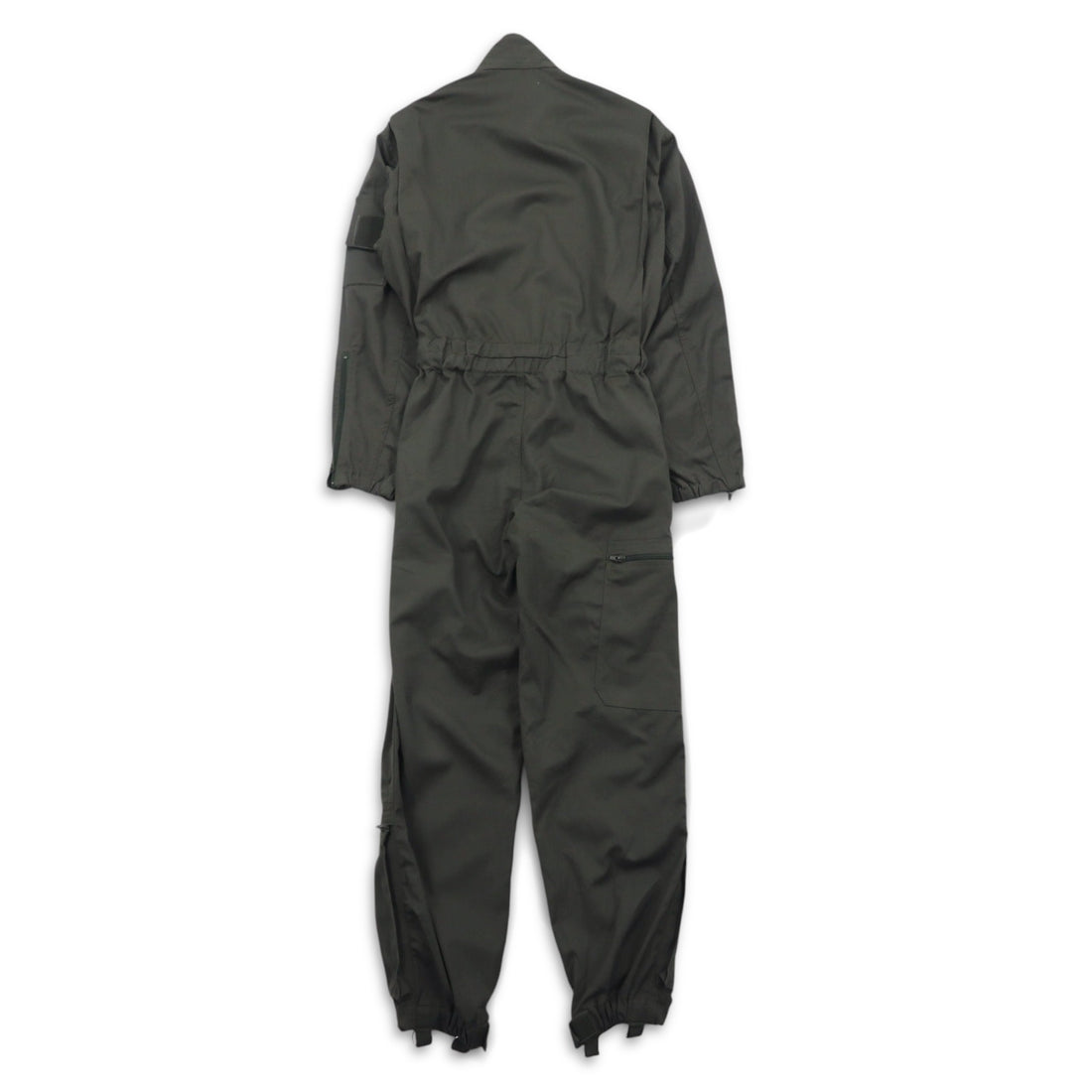 Vintage 90s French Military BIDERMANN UNIFORMES French Air Force Flight Suit All-in-one Jumpsuit S Khaki Herringbone Military 93-10-056