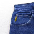 ARMANI JEANS イタリア製 90年代 テーパード デニムパンツ S インディゴ ブルー