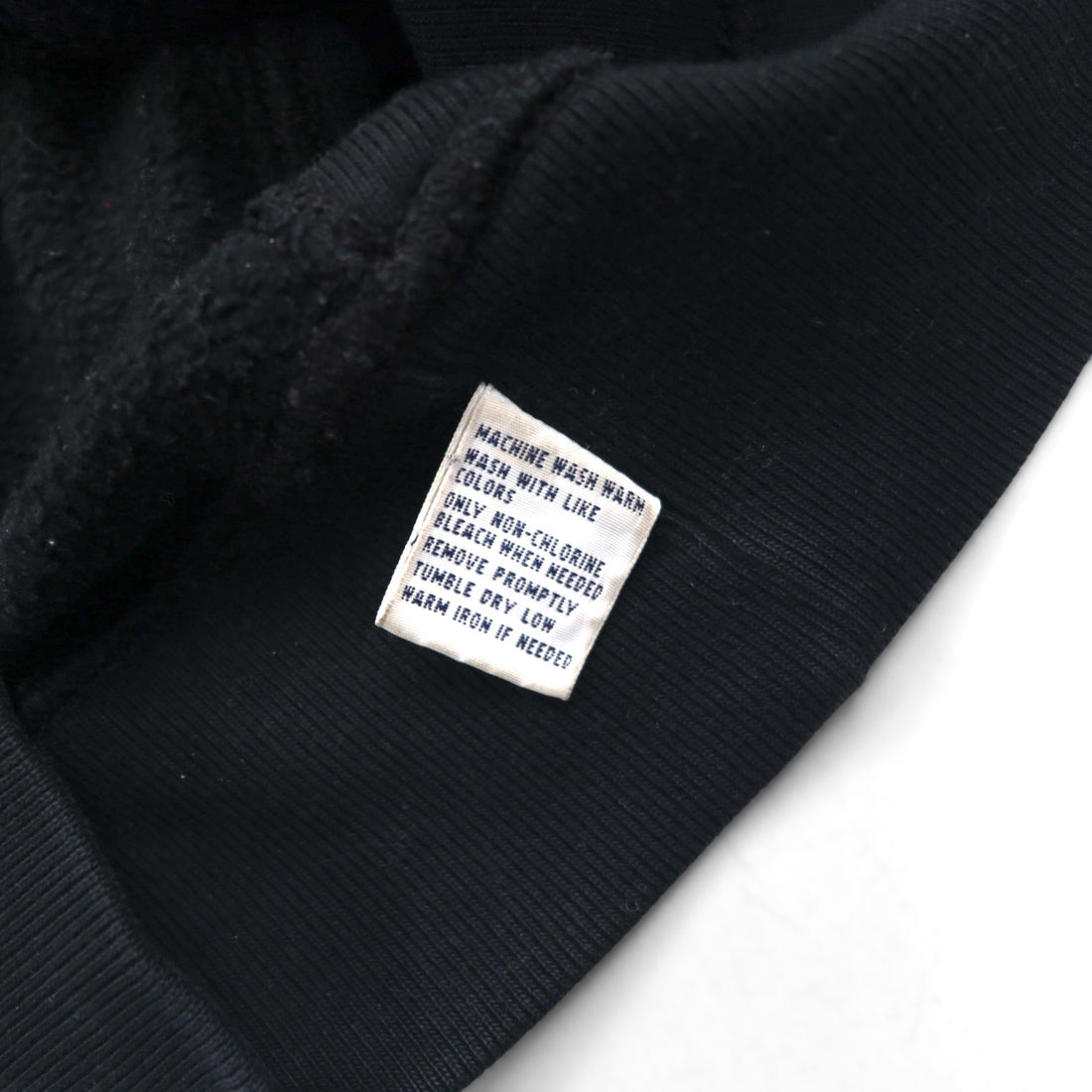 Polo Ralph Lauren 90s Reverse Weave Sweatshirt, Size M, Black, Small Pony Embroidery