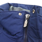 THE NORTH FACE 80年代 茶タグ USA製 ゴアテックス GORE-TEX 中綿 レインコート インサレーションジャケット L ネイビー ナイロン 防水