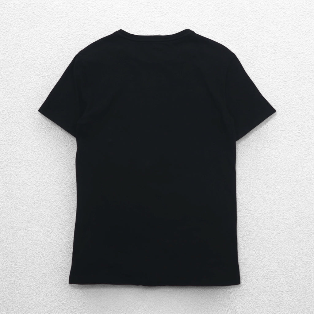 POLO RALPH LAUREN Tシャツ S ブラック コットン LAS VEGAS プリント ペルー製