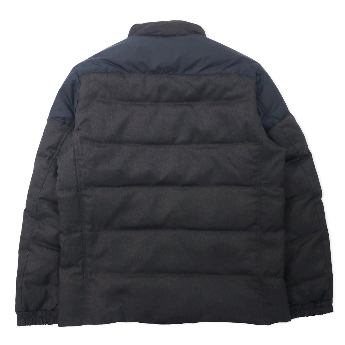 McGREGOR High Neck Down Blouson Down Jacket M Brown Herringbone Polyester 111137903