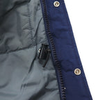 THE NORTH FACE 80年代 茶タグ USA製 ゴアテックス GORE-TEX 中綿 レインコート インサレーションジャケット L ネイビー ナイロン 防水