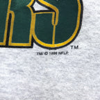 LOGO7 90s USA Made NFL Sweatshirt L Gray GREEN BAY PACKERS Green Bay Packers