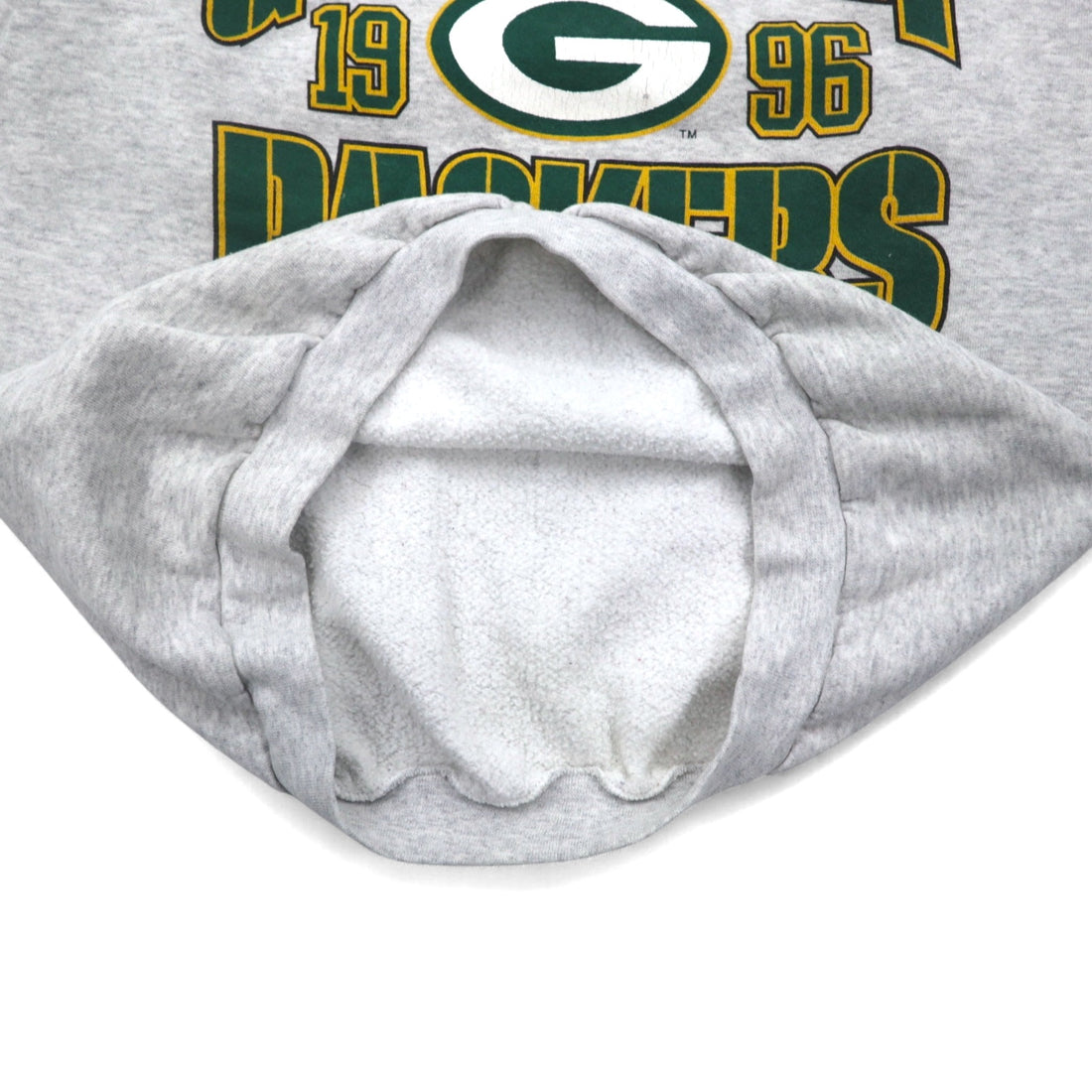 LOGO7 90s USA Made NFL Sweatshirt L Gray GREEN BAY PACKERS Green Bay Packers