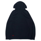 NIKE SB Reverse Weave Full Zip Hoodie XL Black Cotton Fleece Lining 384047-010