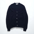 The FOX Collection by JC Penney 1980s Vintage Knit Cardigan, Made in USA, Size XL, Navy