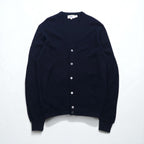 The FOX Collection by JC Penney 1980s Vintage Knit Cardigan, Made in USA, Size XL, Navy