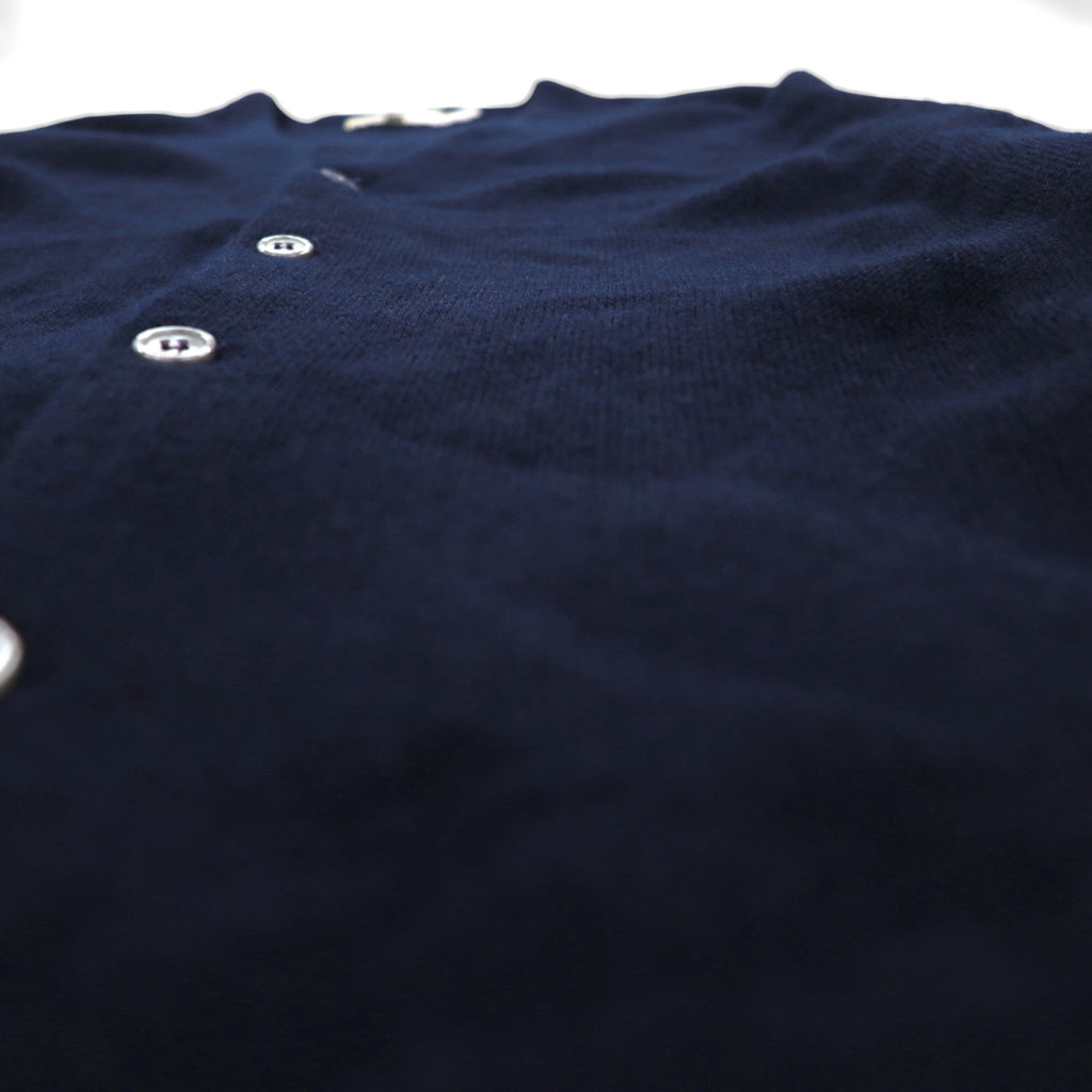 The FOX Collection by JC Penney 1980s Vintage Knit Cardigan, Made in USA, Size XL, Navy