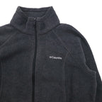 Columbia フルジップ フリースジャケット L グレー ドローコード BENETON SPRINGS WL6439