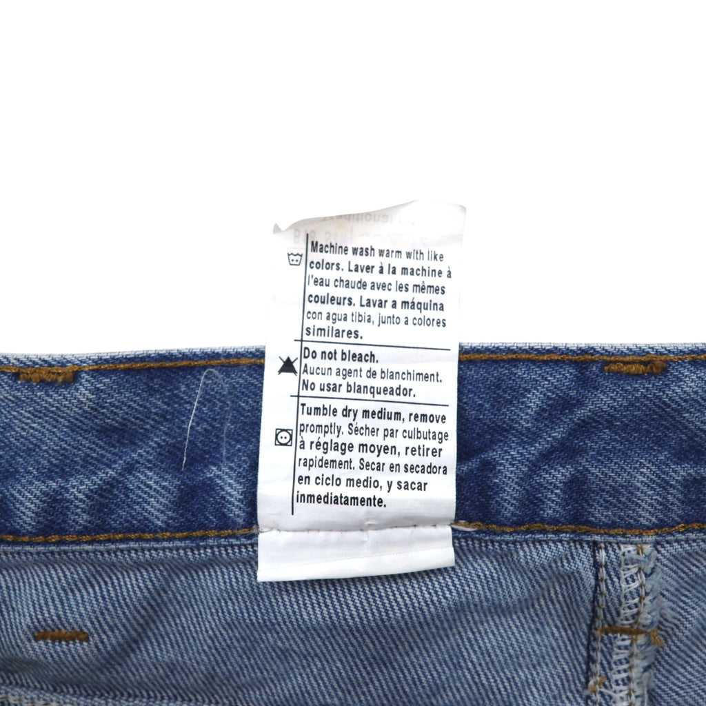 Carhartt Tapered Denim Pants L Indigo Blue TRADITIONAL FIT B18 STW Made in Nicaragua