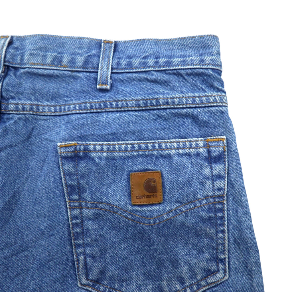Carhartt Tapered Denim Pants L Indigo Blue TRADITIONAL FIT B18 STW Made in Nicaragua