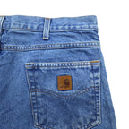 Carhartt Tapered Denim Pants L Indigo Blue TRADITIONAL FIT B18 STW Made in Nicaragua