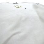 Polo Ralph Lauren 90年代 USA製 スウェット トレーナー L ホワイト スモールポニー刺繡 デッドストック 未使用品