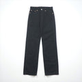 Levi's 00s 702 Denim Pants Jeans M Black 00702-0036 Leather Patch