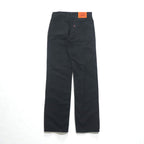 Levi's 00s 702 Denim Pants Jeans M Black 00702-0036 Leather Patch