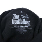 The Godfather Movie Print Pullover Hoodie, Size L, Black, RIPPLE JUNCTION