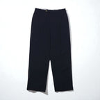 TOMMY HILFIGER 90s 2-pleat wide-leg slacks, size L, navy wool gabardine