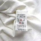 Polo by Ralph Lauren ヘンリーネック Tシャツ XL ホワイト 染み込みプリント ナンバリング CUSTOM FIT