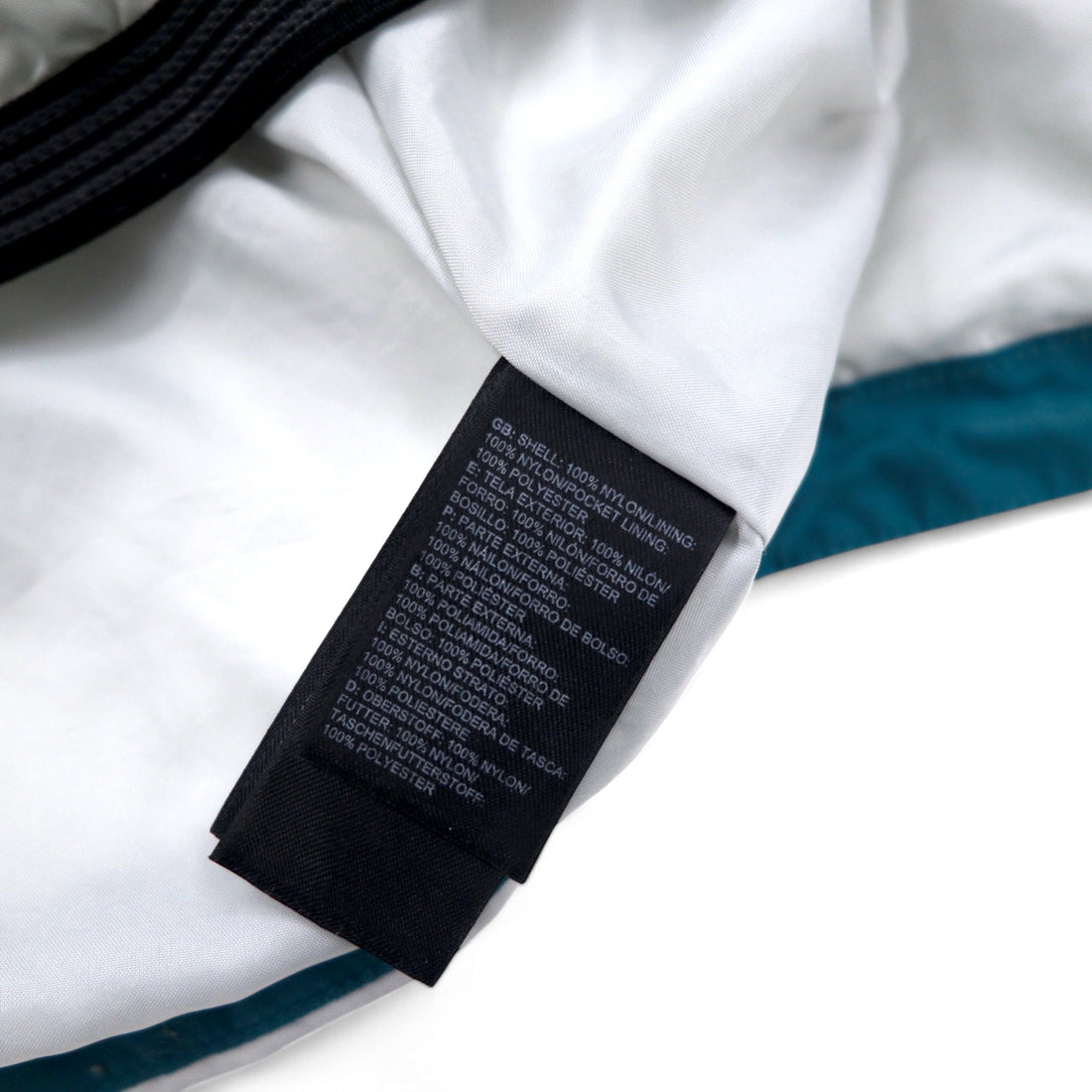 THE NORTH FACE Mountain Parka L Blue Nylon HYVENT Waterproof Breathable Zip-in-Zip Removable Hood Double Zip US Standard
