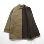 BURBERRY 英国製 90年代 ヴィンテージ 3WAY レイヤード ステンカラーコート M フーデッドベスト ヨーク 一枚袖 玉虫色 裏地ツイード イギリス製