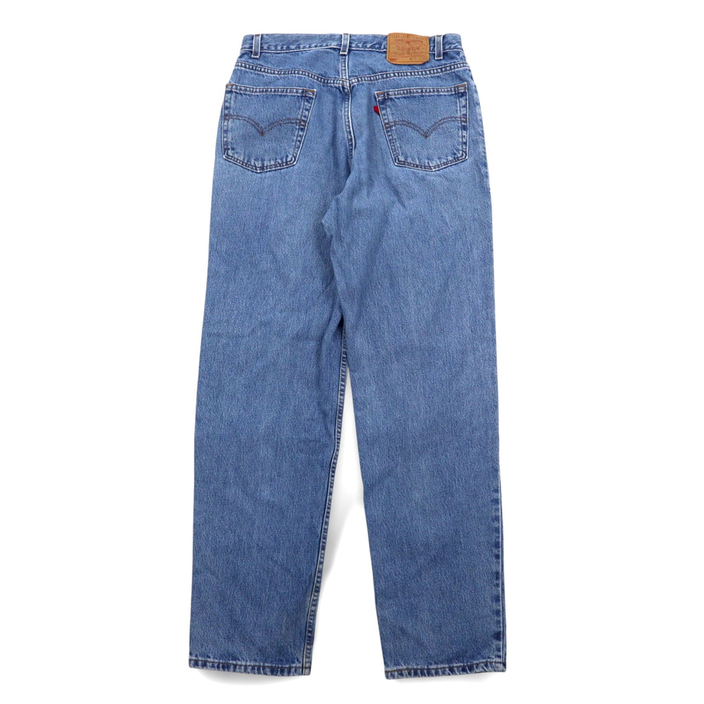 Levi's 90s USA Made 550 Baggy Denim Pants L Indigo Blue RELAXED FIT 550-4891