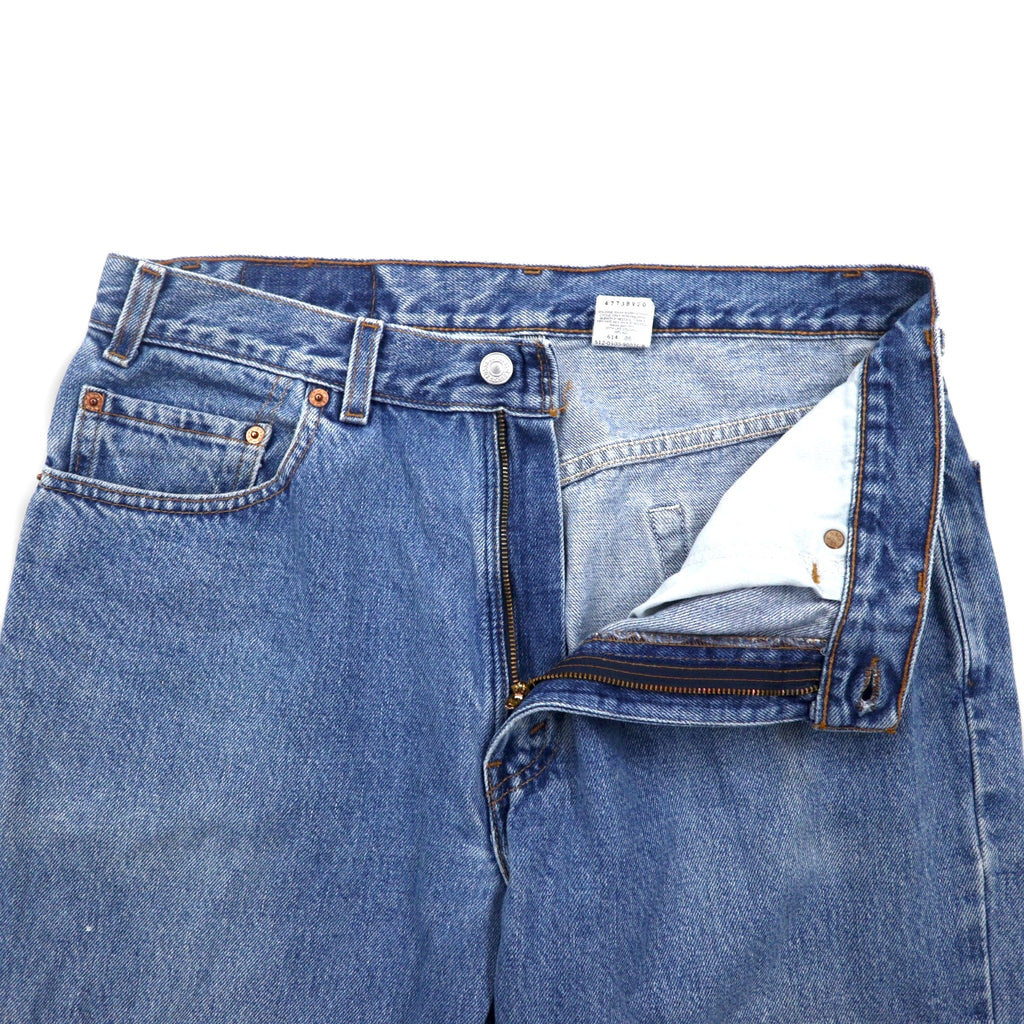 Levi's 90s USA Made 550 Baggy Denim Pants L Indigo Blue RELAXED FIT 550-4891
