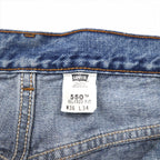 Levi's 90s USA Made 550 Baggy Denim Pants L Indigo Blue RELAXED FIT 550-4891