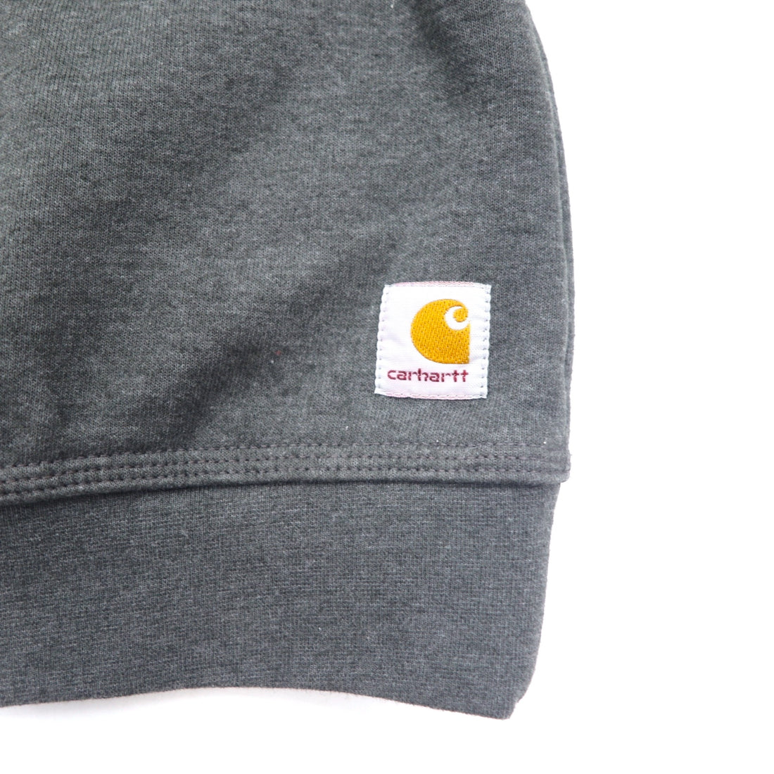 Carhartt Midweight Crewneck Sweatshirt, XL, Grey, Cotton, Fleece Lining, US Company, LIPPERT Print, MIDWEIGHT CREWNECK SWEATSHIRT, K124 026, Made in Mexico