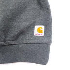 Carhartt Midweight Crewneck Sweatshirt, XL, Grey, Cotton, Fleece Lining, US Company, LIPPERT Print, MIDWEIGHT CREWNECK SWEATSHIRT, K124 026, Made in Mexico